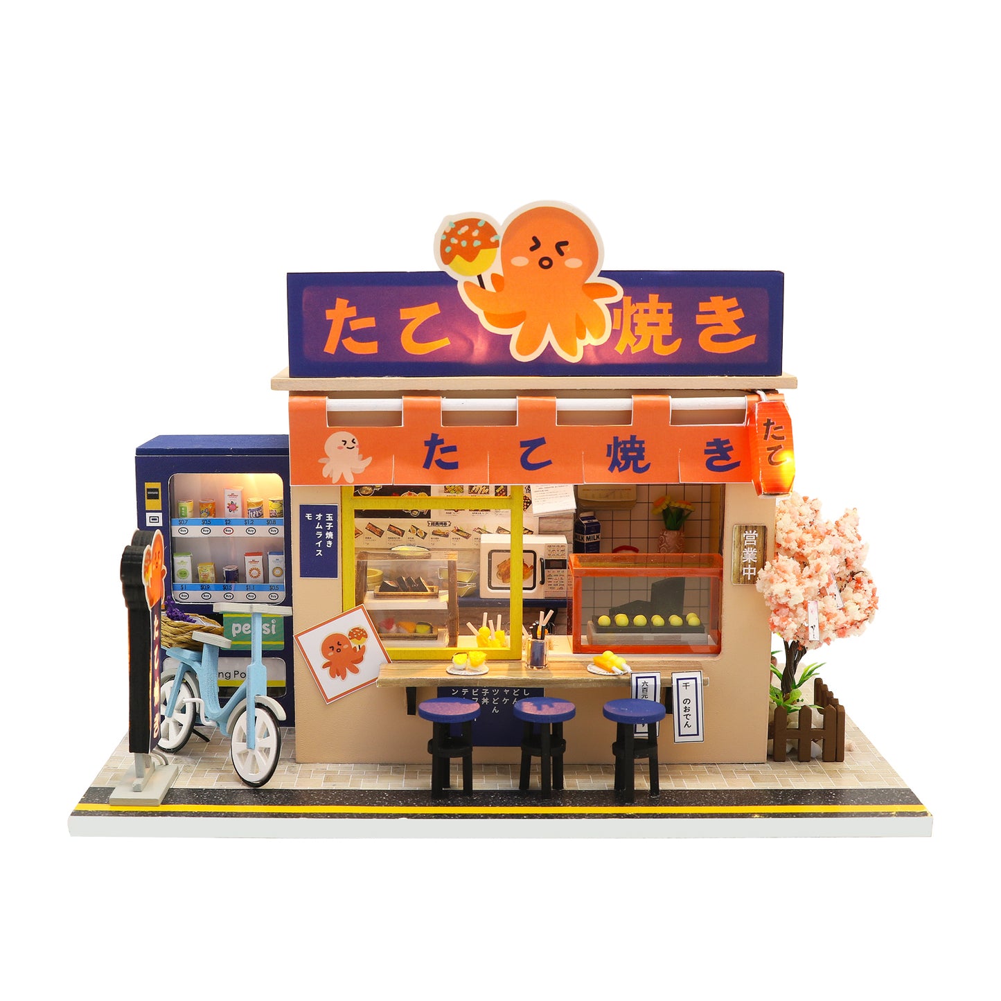 Star Takoyaki DIY Miniature House