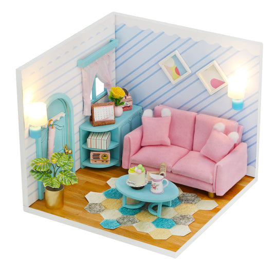 Sunny Living Room DIY Miniature House