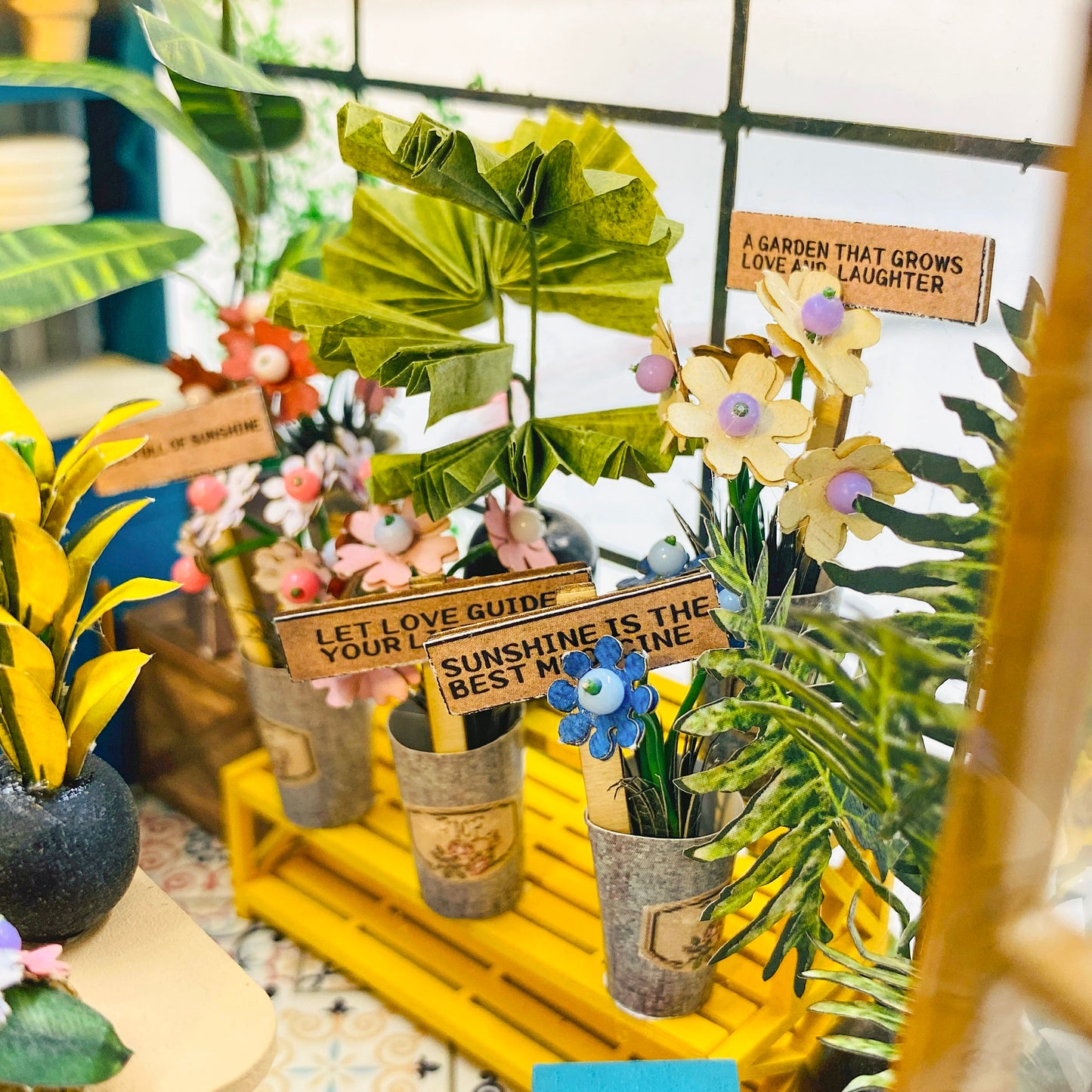 Sunshine Flower House DIY Miniature House