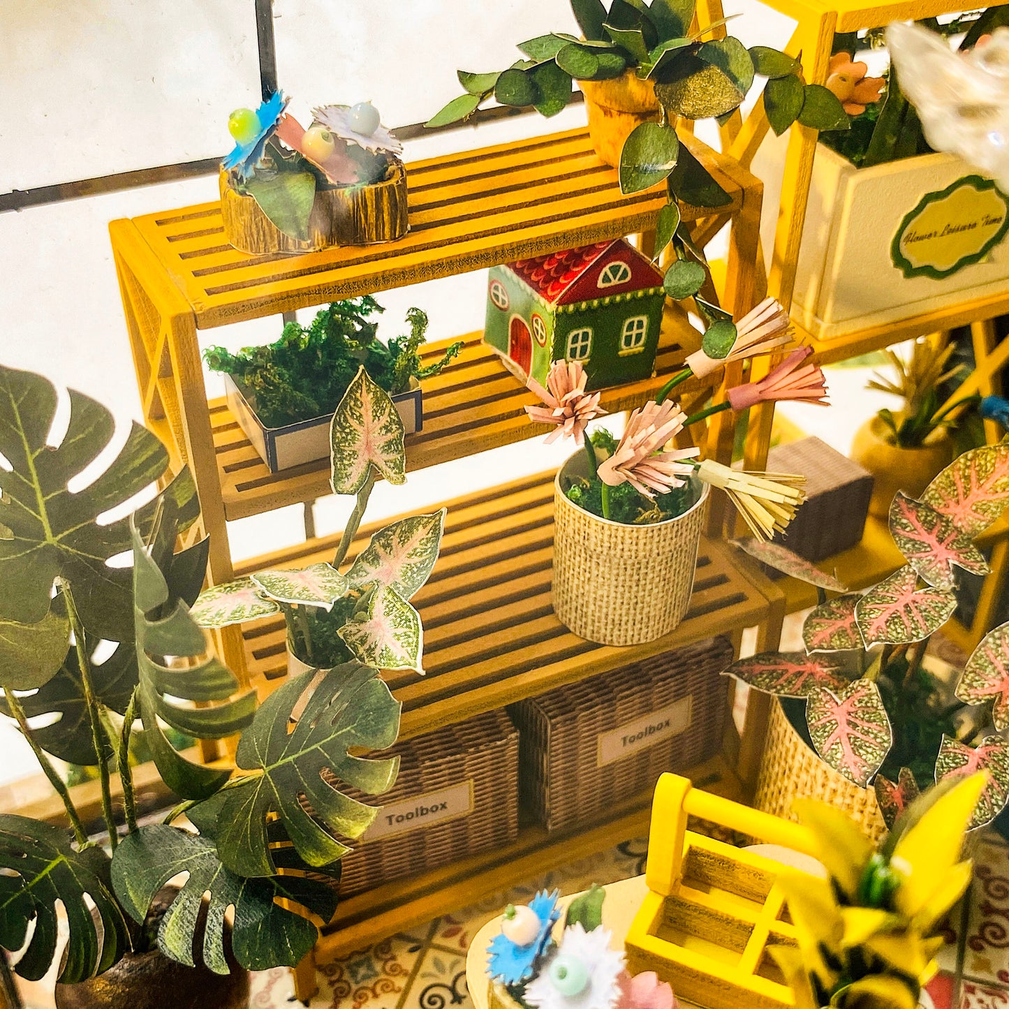 Sunshine Flower House DIY Miniature House