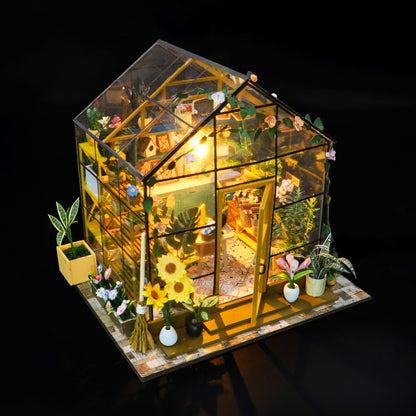 Sunshine Flower House DIY Miniature House