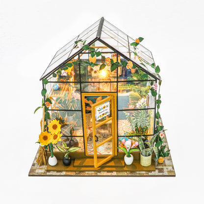 Sunshine Flower House DIY Miniature House