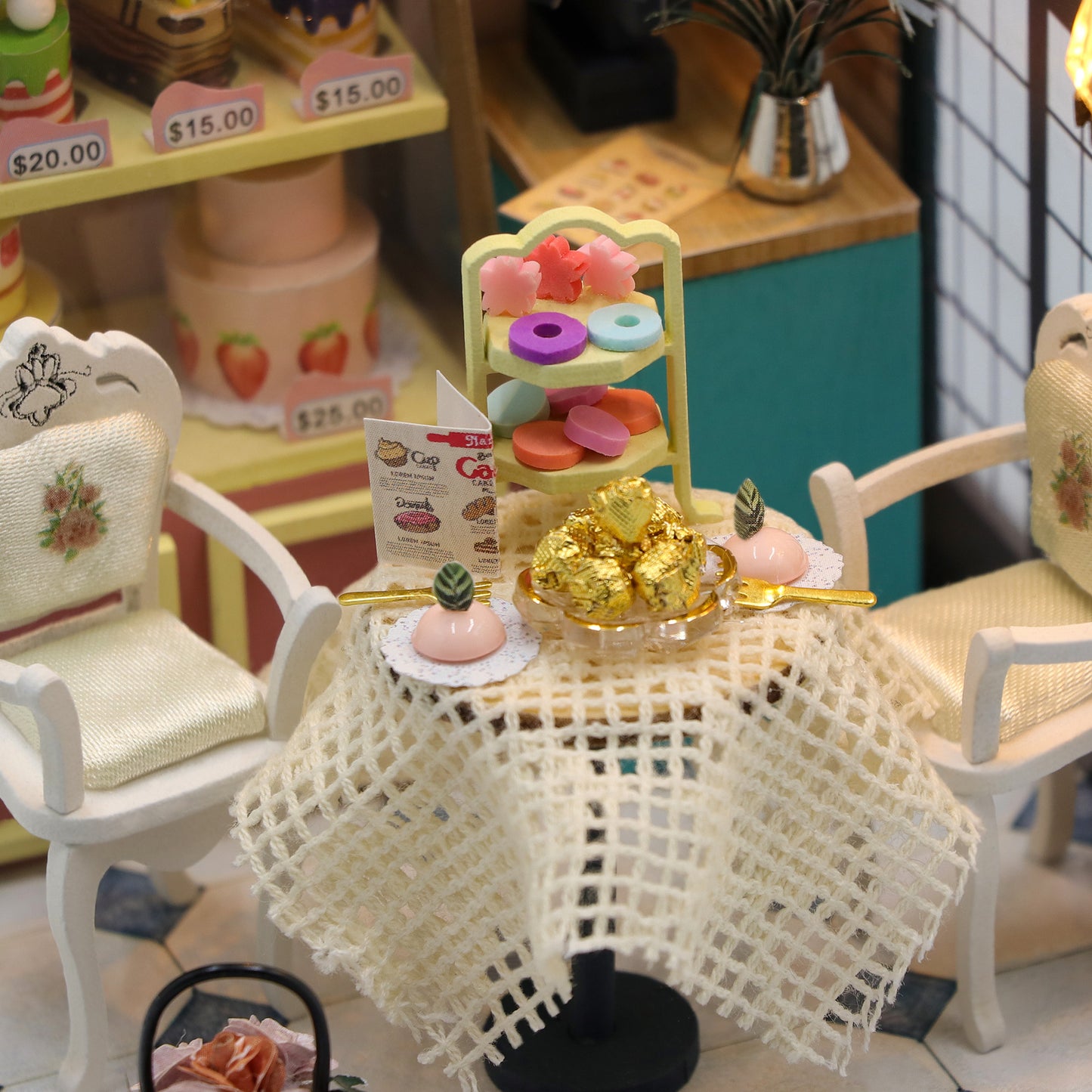 Sweet Cake Station DIY Miniature House