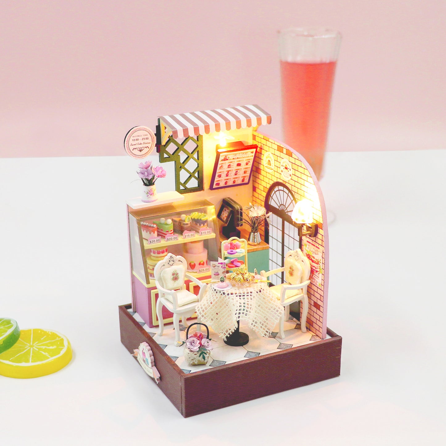 Sweet Cake Station DIY Miniature House