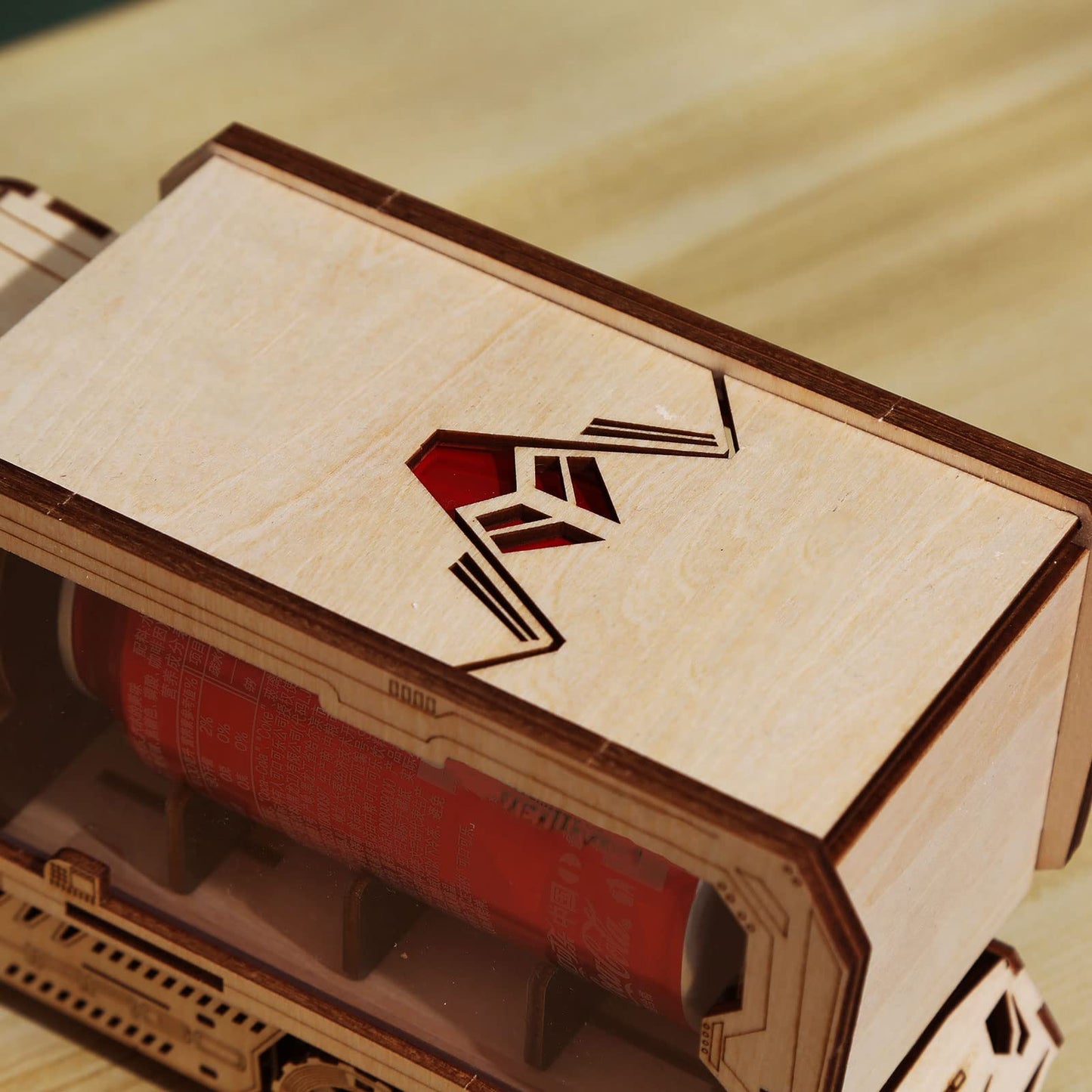 Tanker 3D Mechanical Wooden Puzzle