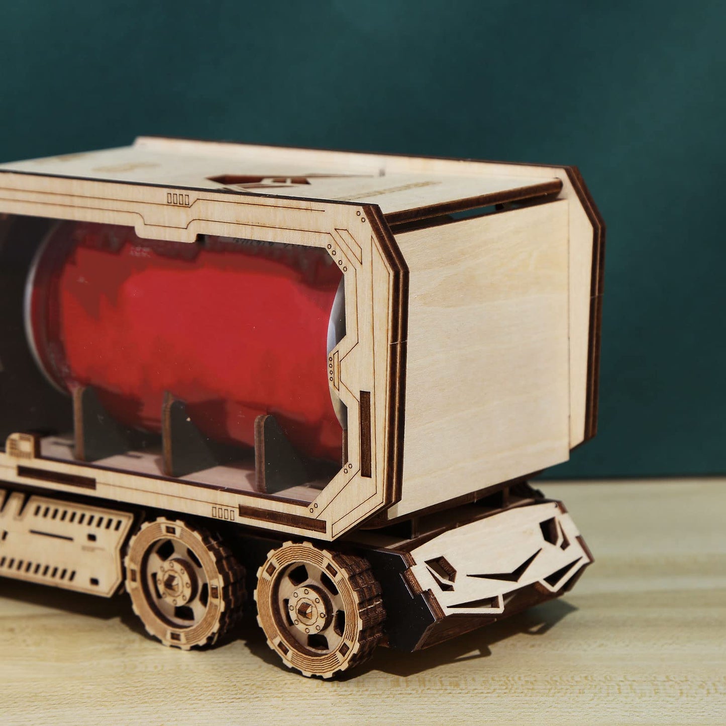 Tanker 3D Mechanical Wooden Puzzle