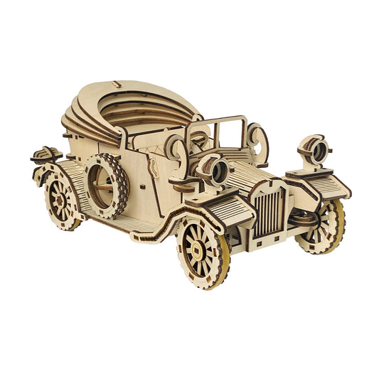 The Antique Roadster 3D Mechanical Wooden Puzzle