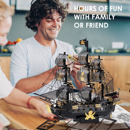 The Black Pearl 3D Metal Puzzles