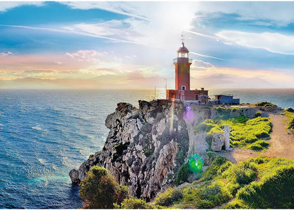 Trefl Jigsaw Puzzle - The Melagavi Lighthouse, Greece 1000pcs 68*48cm - Puzzleit