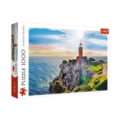 Trefl Jigsaw Puzzle - The Melagavi Lighthouse, Greece 1000pcs 68*48cm - Puzzleit