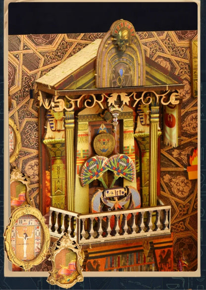 The Mysterious City Of Egypt DIY Miniature Book Nook