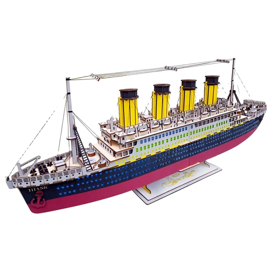 Titanic 3D Wooden Puzzle Large 88cm