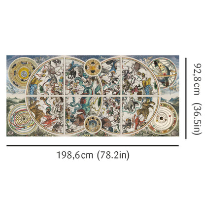 Trefl Prime Jigsaw Puzzle - Ancient Celestial Maps 9000pcs 198*93cm