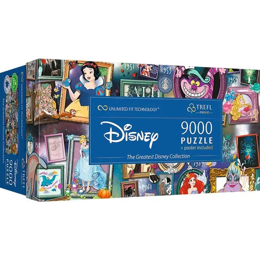 Trefl Prime Jigsaw Puzzle - The Greatest Disney Collection 9000pcs 198*93cm