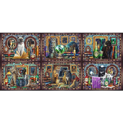 Trefl Prime Jigsaw Puzzle - Whiskered Wonders 9000pcs 198*93cm - Puzzleit