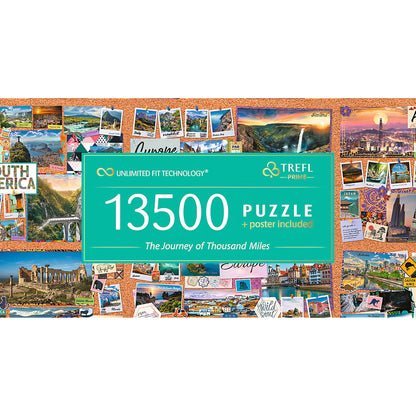 Trefl Prime Jigsaw Puzzle - The Journey of a Thousand Miles 13,500pcs 198*138cm - Puzzleit