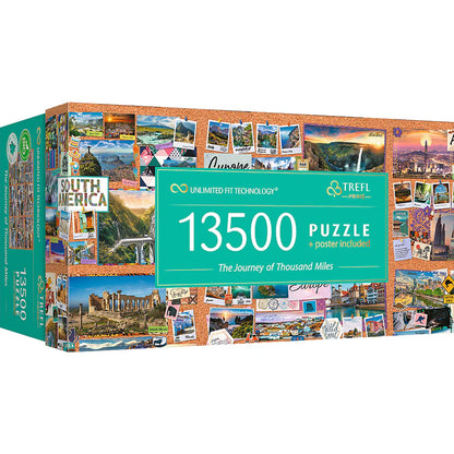 Trefl Prime Jigsaw Puzzle - The Journey of a Thousand Miles 13,500pcs 198*138cm - Puzzleit