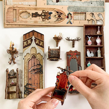 Twilight Castle DIY Miniature Book Nook