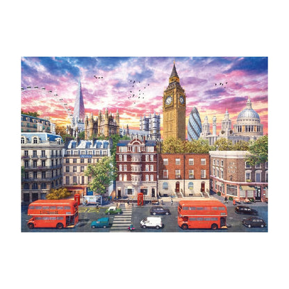 Trefl Jigsaw Puzzle - Walking Around London By Dominic Davison 4000pcs 136*96cm - Puzzleit