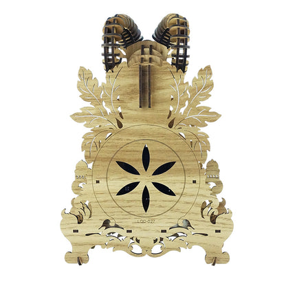 Argali Desk Clock 3D Mechanical Wooden Puzzle