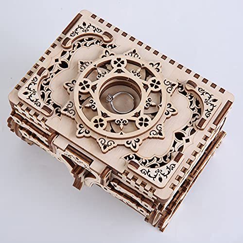 Antique Box 3D Mechanical Wooden Puzzle