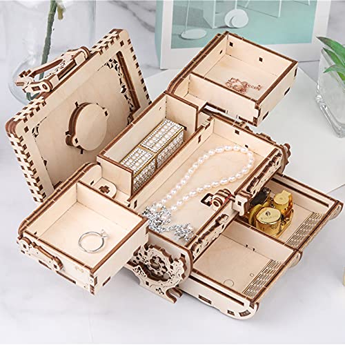 Antique Box 3D Mechanical Wooden Puzzle