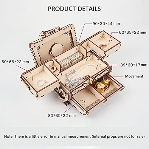 Antique Box 3D Mechanical Wooden Puzzle