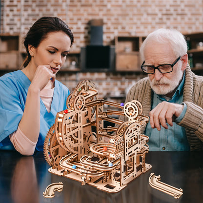 Dynamic Marble Run 3D Mechanical Wooden Puzzle