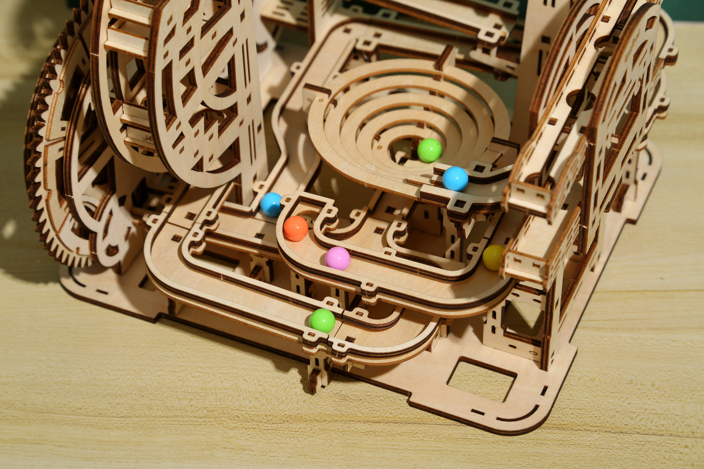 Dynamic Marble Run 3D Mechanical Wooden Puzzle