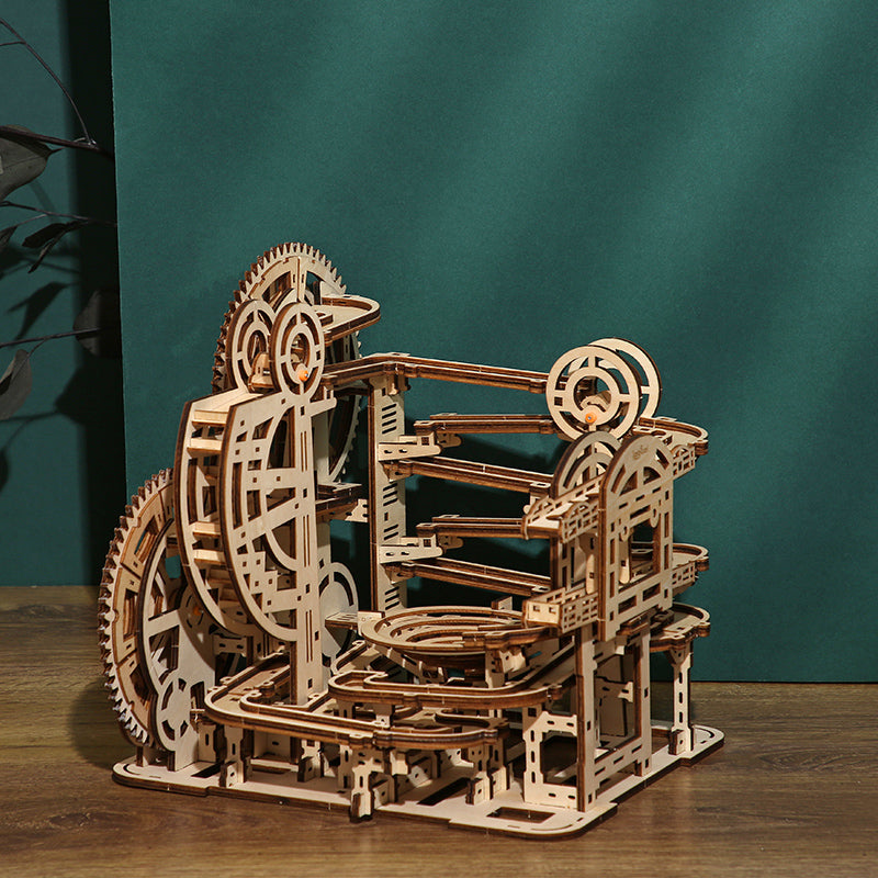 Dynamic Marble Run 3D Mechanical Wooden Puzzle