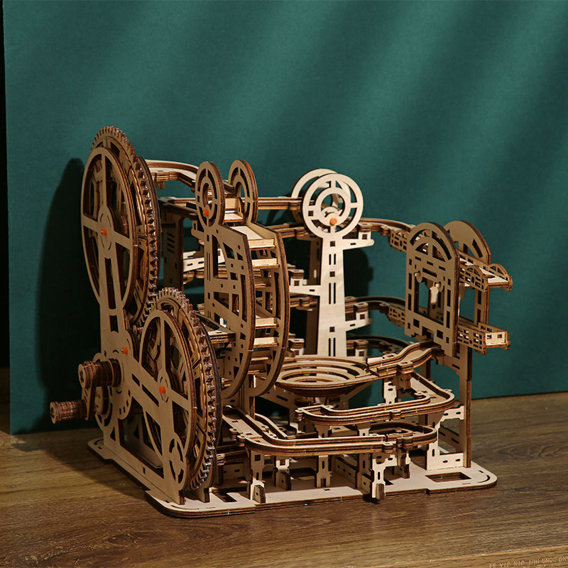 Dynamic Marble Run 3D Mechanical Wooden Puzzle