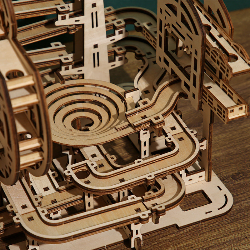 Dynamic Marble Run 3D Mechanical Wooden Puzzle