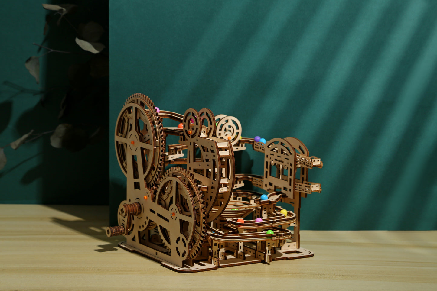 Dynamic Marble Run 3D Mechanical Wooden Puzzle