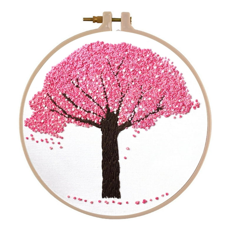 Sakura Embroidery Kit 20cm