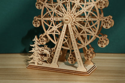 Ferris Wheel 3D Wooden Puzzle Medium