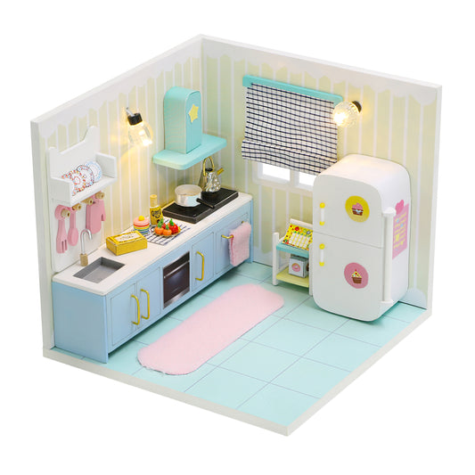 Happy Kitchen DIY Miniature House