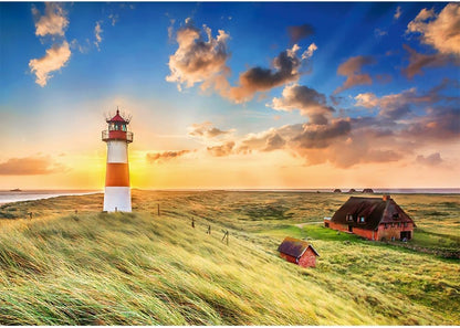 Trefl Jigsaw Puzzle - List-Ost Lighthouse, Germany 1000pcs 68*48cm - Puzzleit