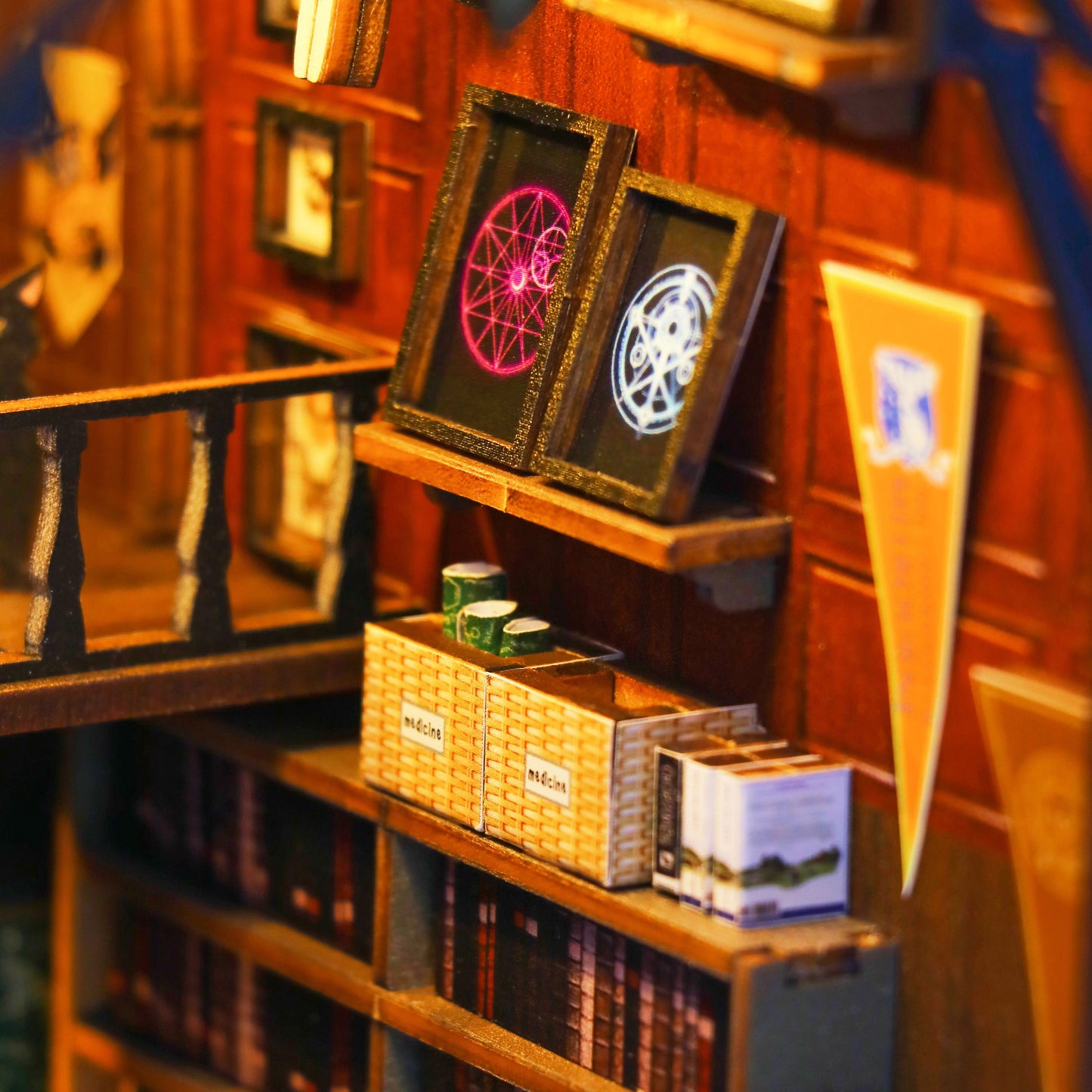 Mira Magic House DIY Miniature Book Nook