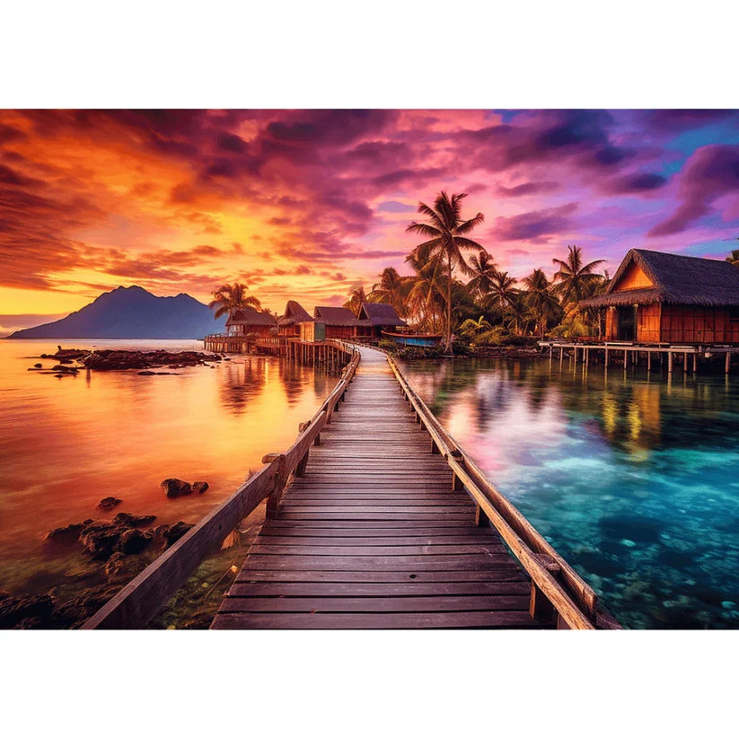 Trefl Jigsaw Puzzle - Paradise Island  1000pcs 68*48cm - Puzzleit
