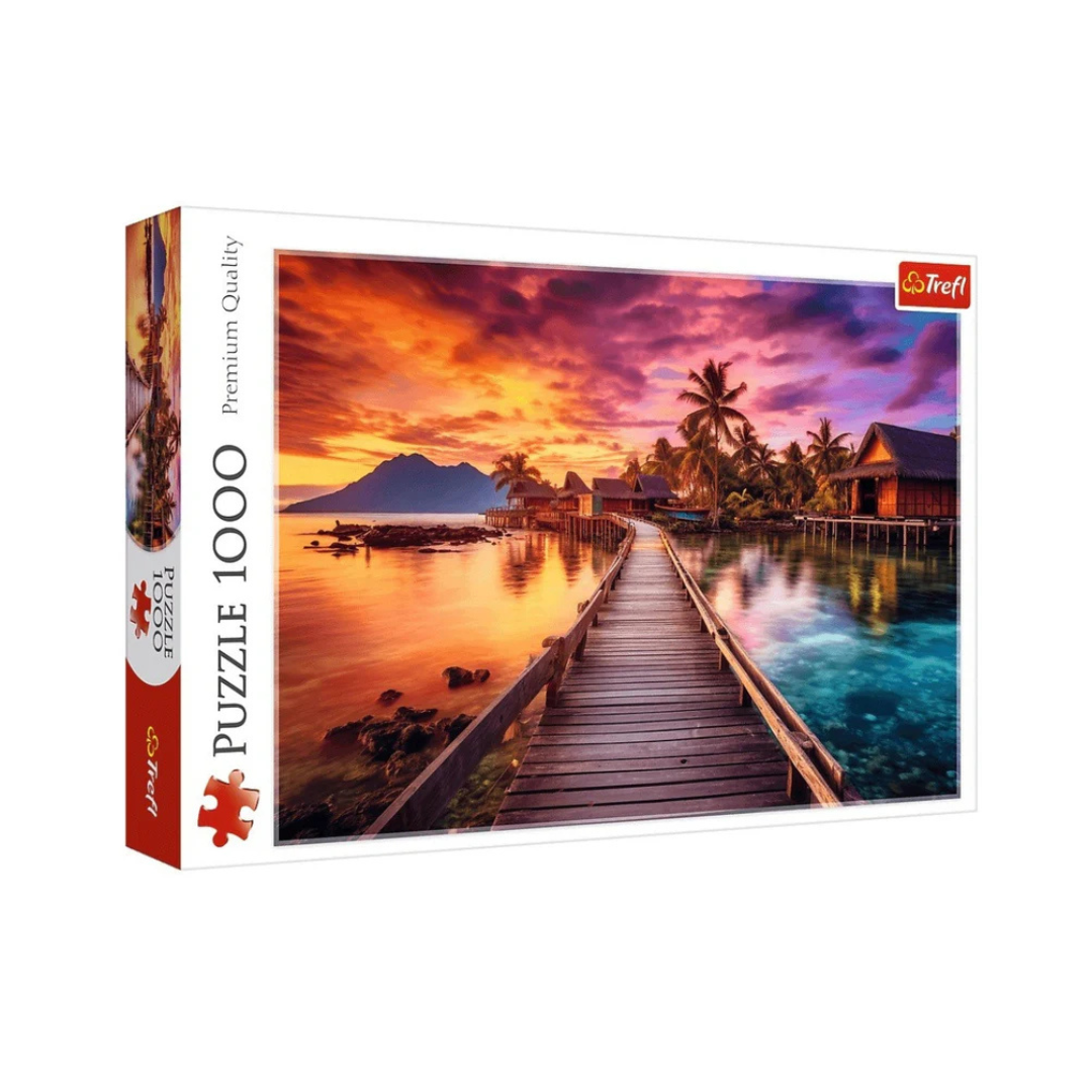 Trefl Jigsaw Puzzle - Paradise Island  1000pcs 68*48cm - Puzzleit