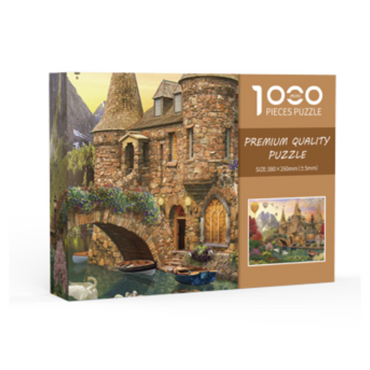 David Maclean Castle Mini Jigsaw Puzzle 1000pcs 38*26cm