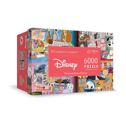 Trefl Prime Jigsaw Puzzle - The Great Book of Disney 6000pcs 134*93cm