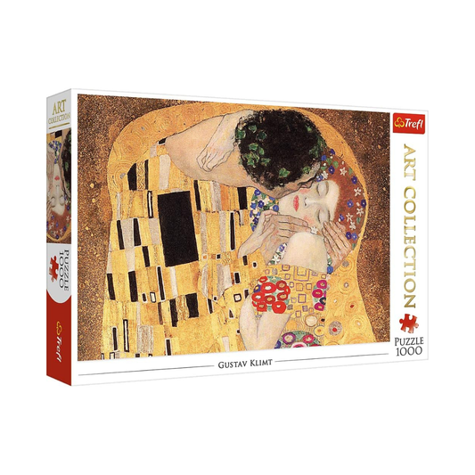 Trefl Art Collection - The Kiss by Gustav Klimt Jigsaw Puzzle 1000pcs 68*48cm - Puzzleit