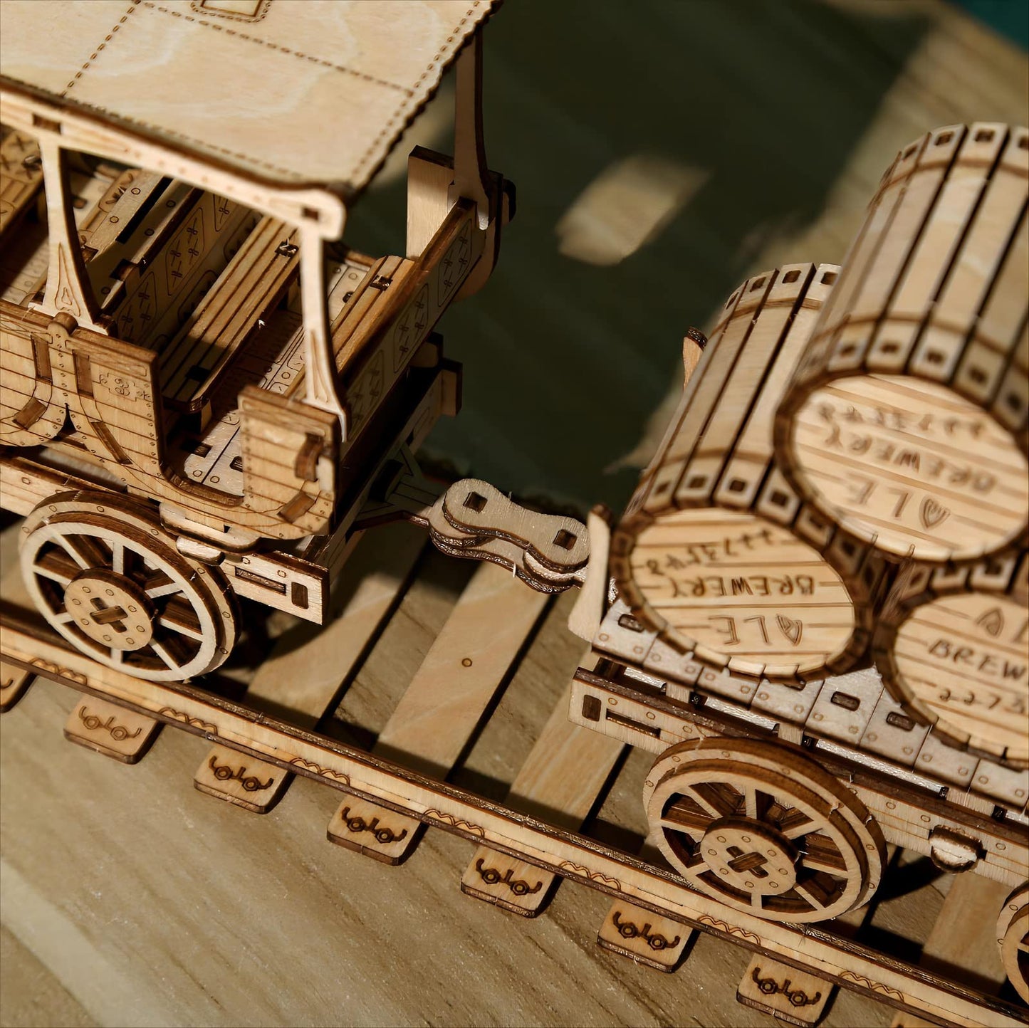 Wine Truck 3D Wooden Puzzle Medium