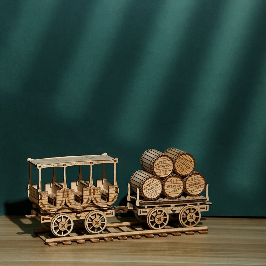 Wine Truck 3D Wooden Puzzle Medium